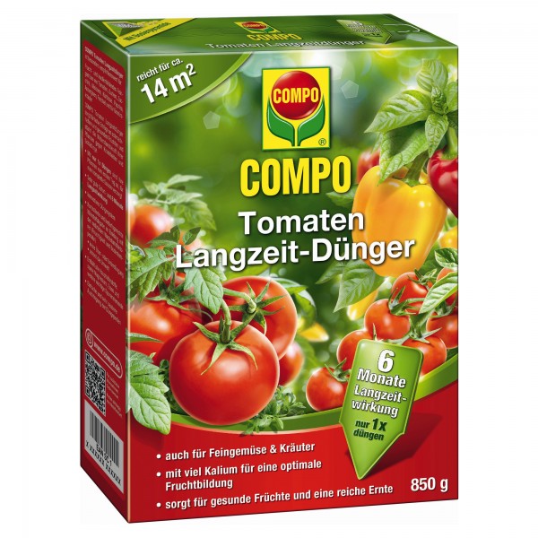 COMPO Tomaten Langzeit-Dünger 850 g Schachtel