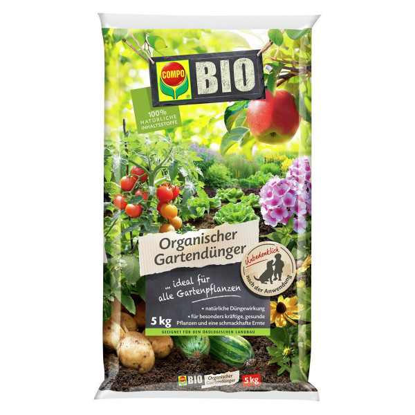 COMPO BIO Organischer Gartendünger 5 kg
