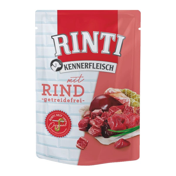 Rinti Kennerfleisch Rind Frischebeutel 400 g getreidefrei