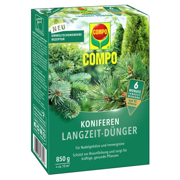 COMPO Koniferen Langzeit-Dünger 850 g Schachtel