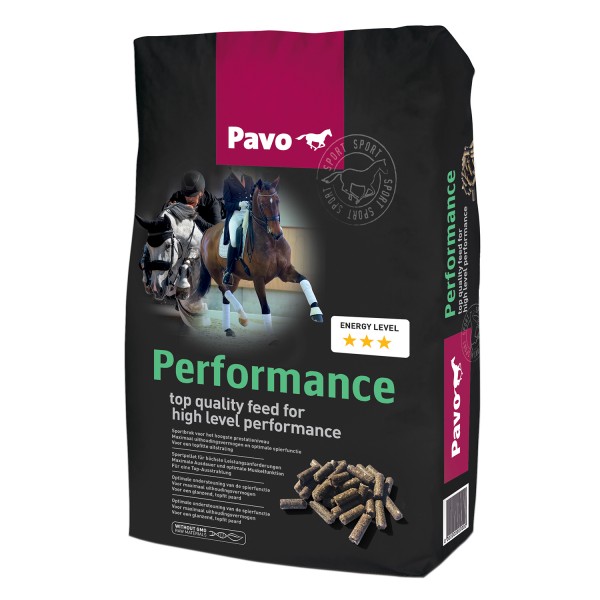 Pavo Performance SPORTPELLET FÜR HÖCHSTLEISTUNGEN 20 kg