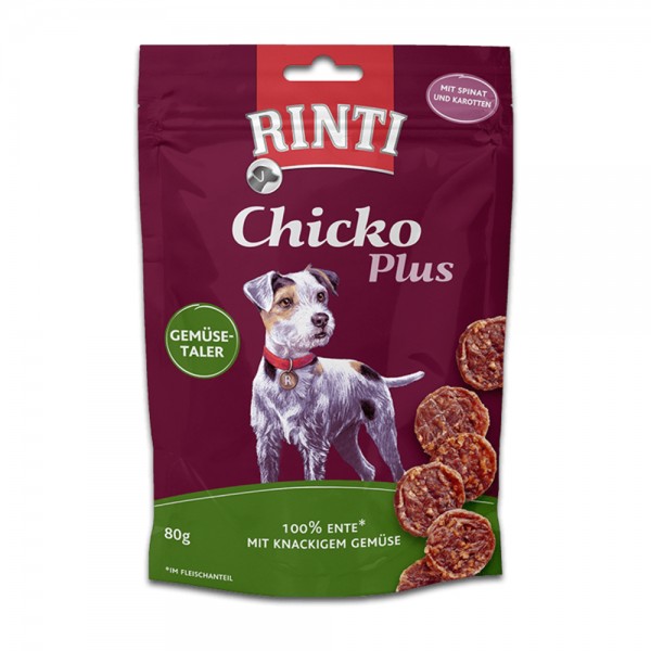 Rinti Chicko Plus Gemüsetaler mit Entenfilet 80 g