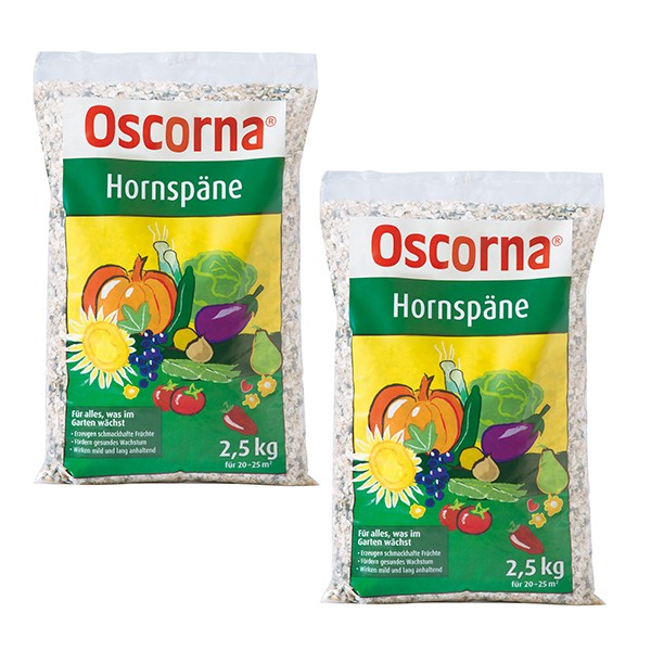 Oscorna Hornspäne 2 x 2,5 kg