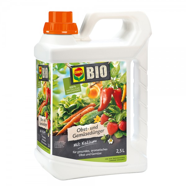 COMPO Bio Obst- und Gemüsedünger 2,5 L