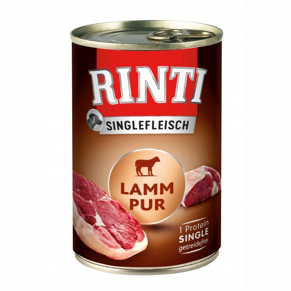 Rinti Singlefleisch Lamm pur 400 g Dose