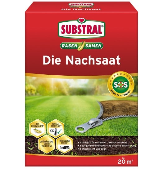 SUBSTRAL Die Nachsaat 400 g für 20 m²