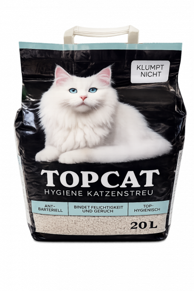 TopCat Hygiene-Katzenstreu Light-Streu 20 L