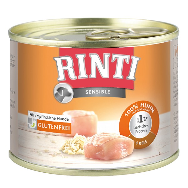 Rinti Sensible Huhn + Reis 185 g