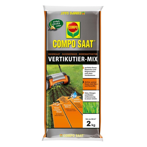 COMPO SAAT® Vertikutier-Mix 2 kg / 66 m²