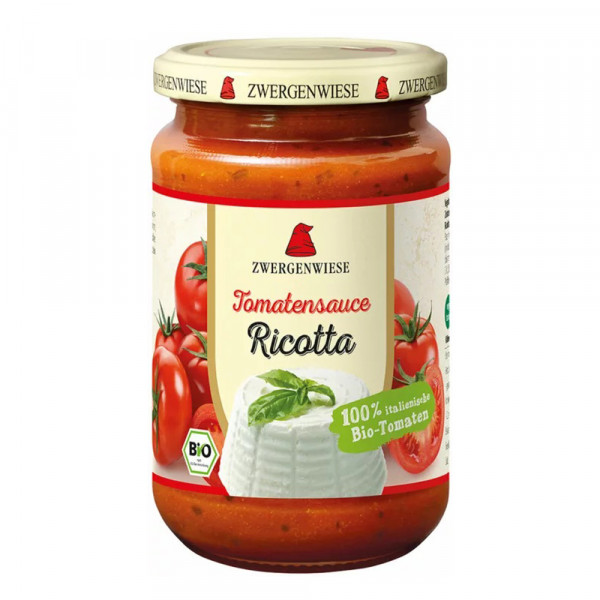 Zwergenwiese BIO Tomatensauce Ricotta 340 g