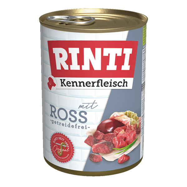 Rinti Kennerfleisch Ross Dose 400 g getreidefrei