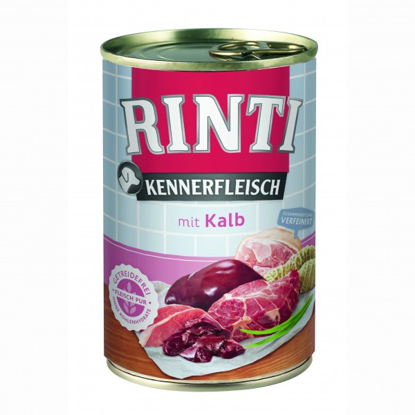 Rinti Kennerfleisch Kalb Dose 400 g