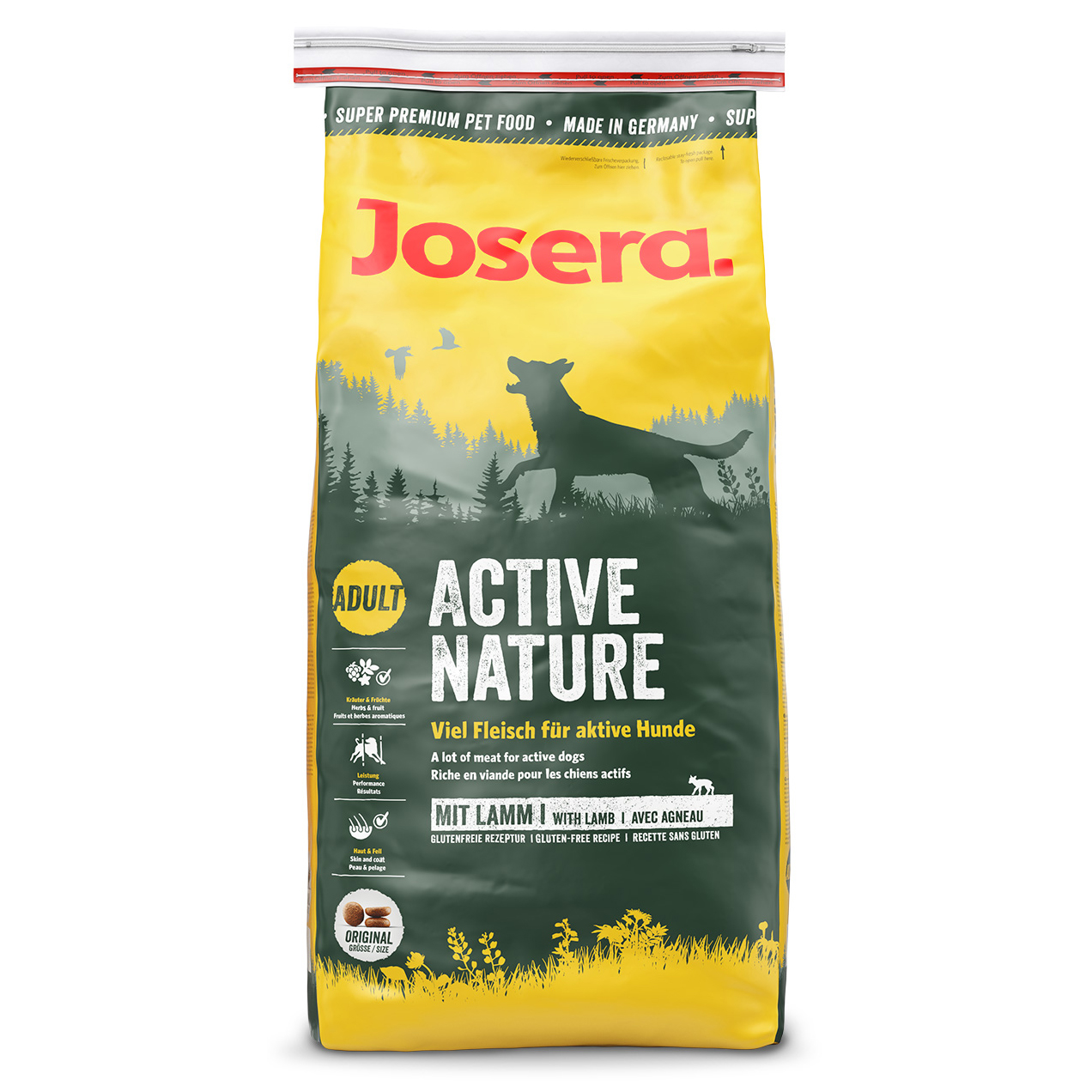 JOSERA 2 x 15kg Josera Nature Energetic Hundefutter 
