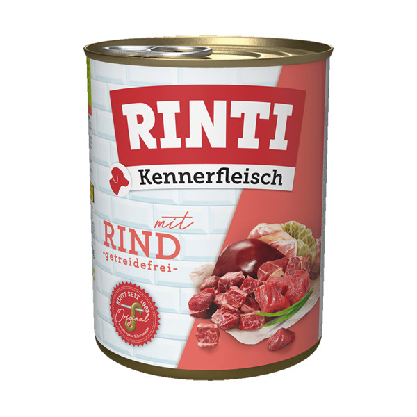 Rinti Kennerfleisch Rind Dose 800 g getreidefrei