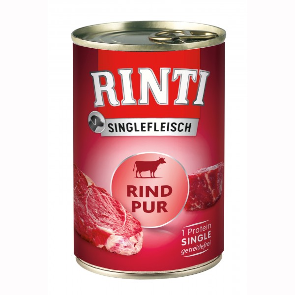 Rinti Singlefleisch Rind pur 400 g Dose