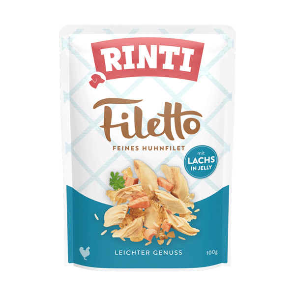 Rinti Filetto Huhnfilet mit Lachs 100 g