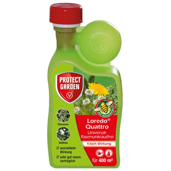 Protect Garden Loredo ® Quattro Universal-Rasenunkrautfrei 400 ml