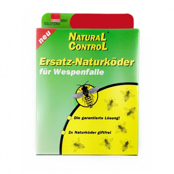 Natural Control 2 Ersatz-Naturköder für Wespenfalle