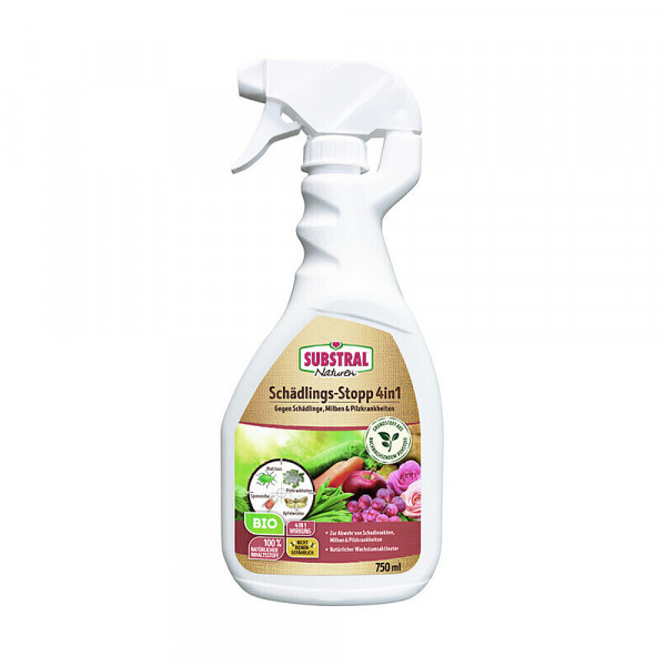 SUBSTRAL Naturen BIO Schädlings-Stopp 4in1 750 ml anwendungsfertig