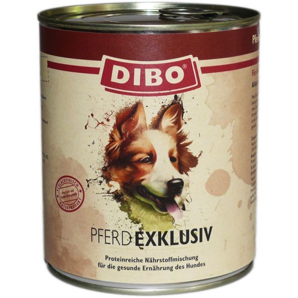 Dibo Pferd EXKLUSIV 800 g Ringpulldose