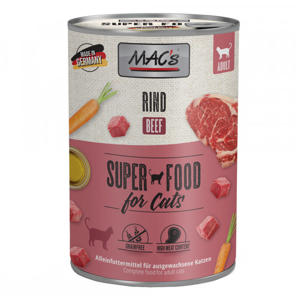 MAC’s Cat Rind getreidefrei 400 g Dose