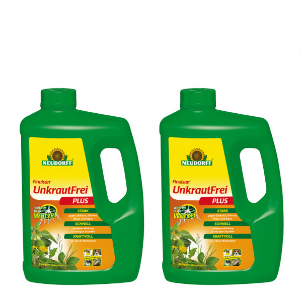 Neudorff Finalsan UnkrautFrei Plus 2 x 2 Liter (= 4 Liter)