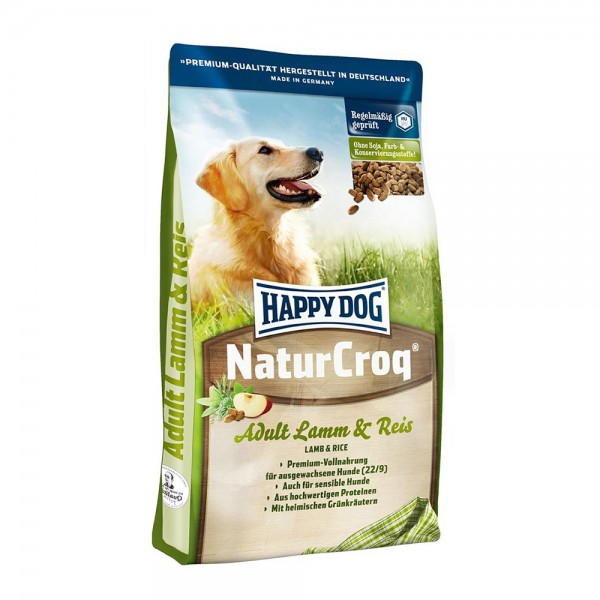 Happy Dog Naturcroq Lamm & Reis 4 kg