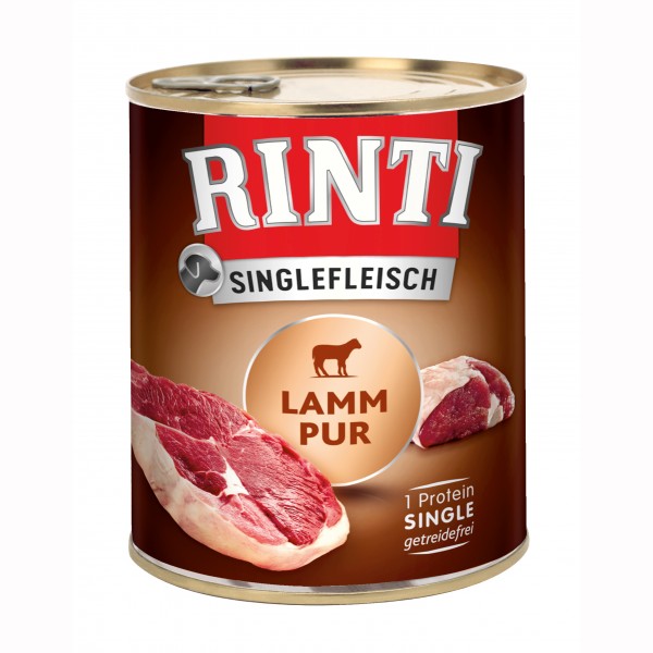Rinti Singlefleisch Lamm pur 800 g Dose