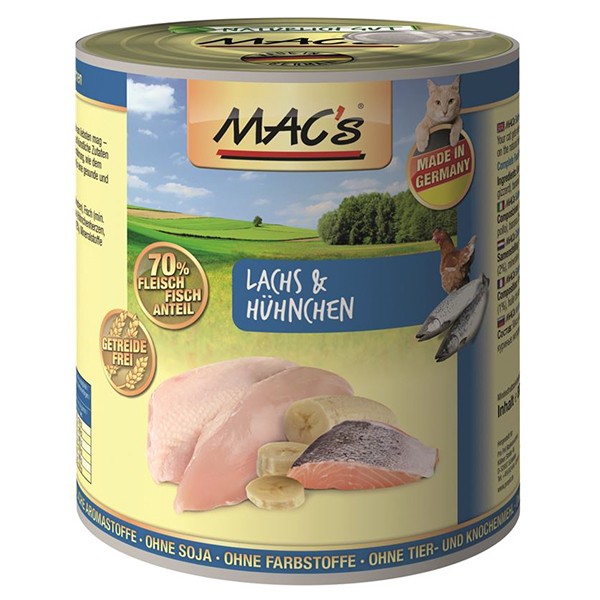 MAC’s Cat Lachs & Hühnchen 800 g Dose