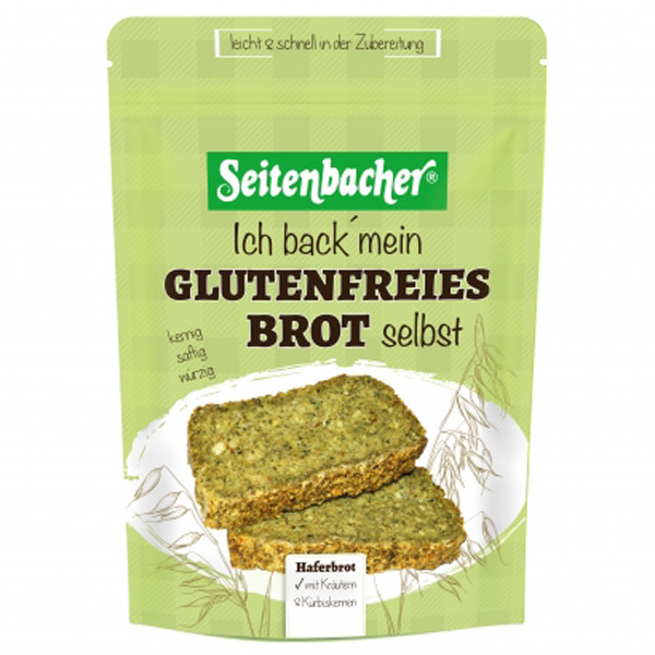 Seitenbacher Brotbackmischung Glutenfreies Haferbrot 500 g