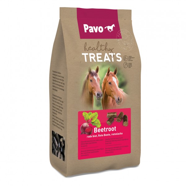 Pavo Healthy Treats GESUNDE UND SCHMACKHAFTE PFERDELECKERLIS Rote Beete 1 kg