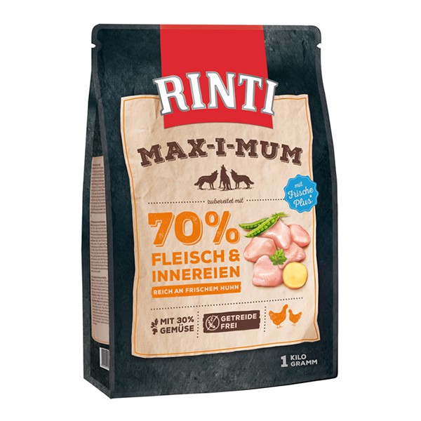 Rinti Max-i-Mum Trockenfutter mit Huhn 1 kg
