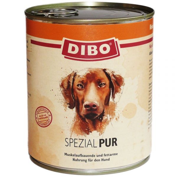 Dibo SPEZIAL PUR - Rind Pansen PUR 800 g Ringpulldose