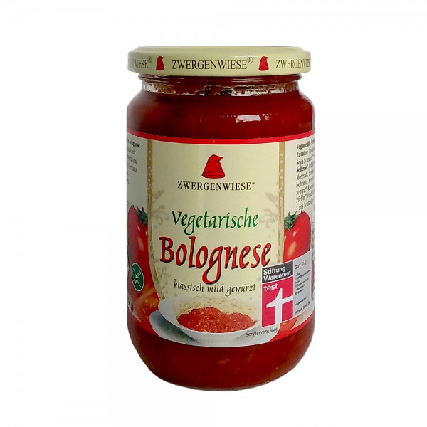 Zwergenwiese Tomatensauce "Vegetarische Bolognese" 340 g