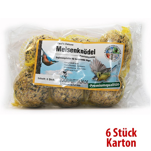 Paul´s Deluxe Meisenknödel - Premiumqualität - 6 Stück 500 g (Sauerland)