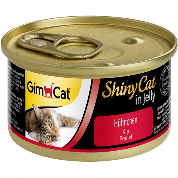 Gimpet Shiny Cat mit Hühnchen 70 g