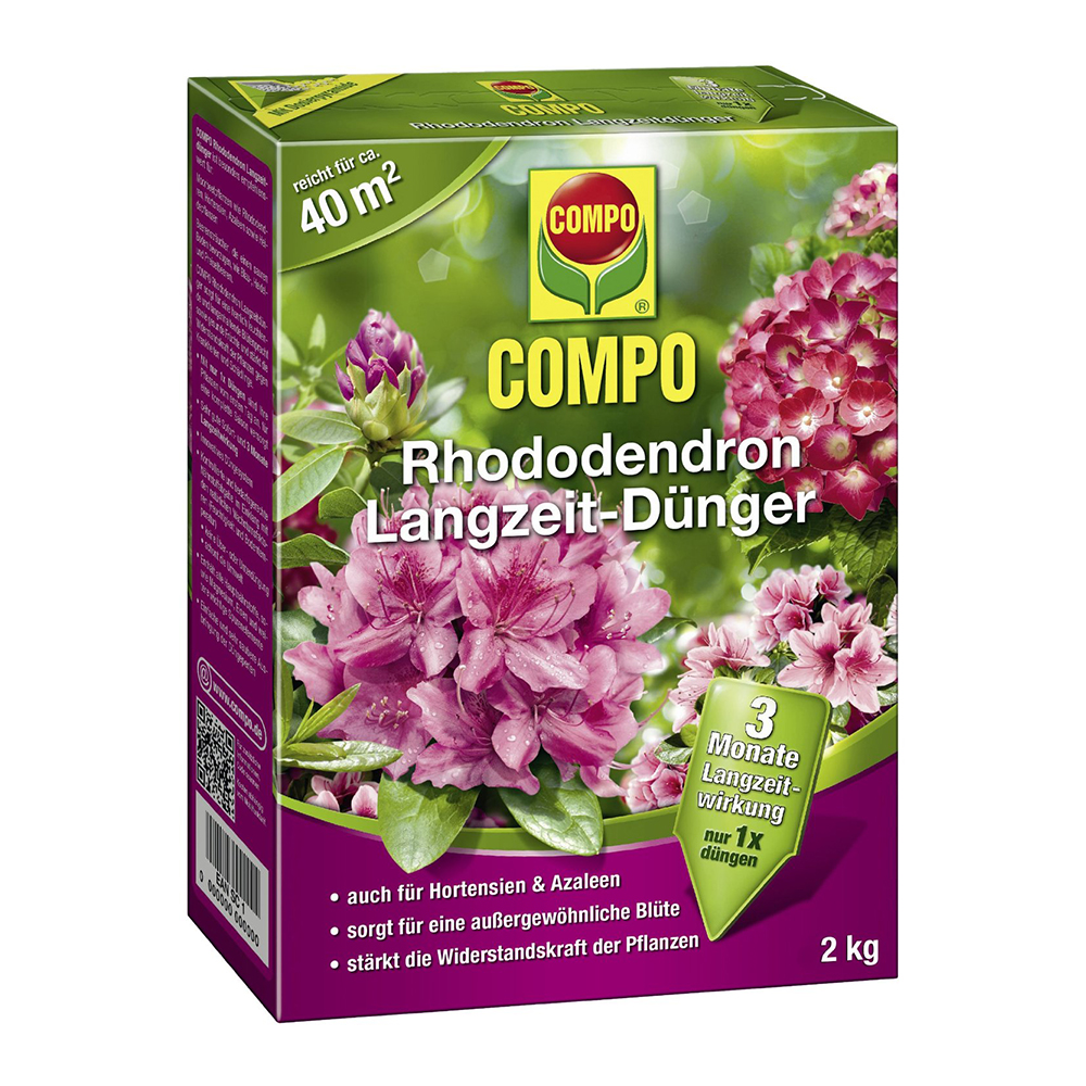 Compo Rhododendron Langzeit Dunger 2 Kg Compo Blumen Und