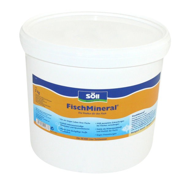 Söll Fisch Mineral 25 kg für 250.000 Liter