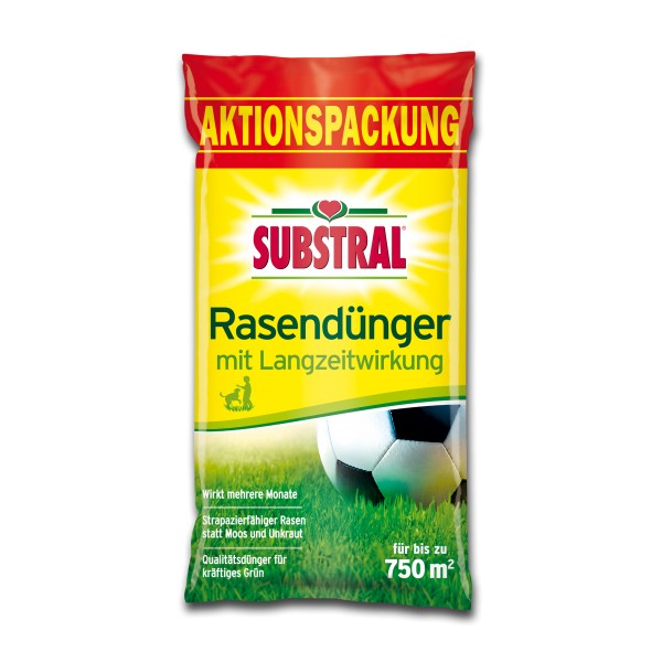 SUBSTRAL Rasendünger mit Langzeitwirkung 15 kg für 750 m²