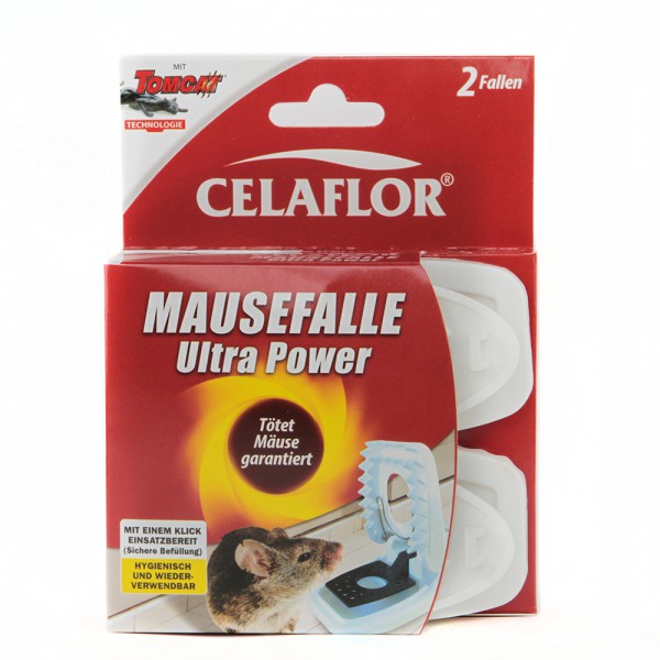 CELAFLOR Mausefalle Ultra Power 2 Fallen