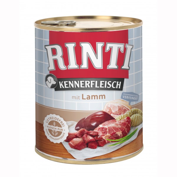 Rinti Kennerfleisch Lamm Dose 800 g