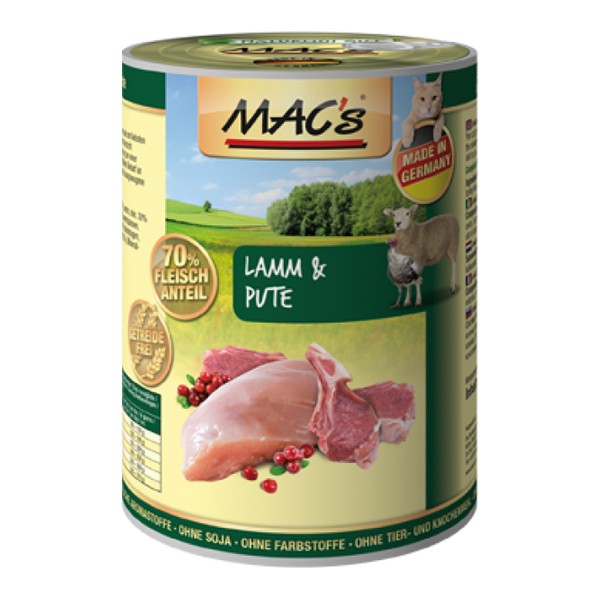 MAC’s Cat Lamm & Pute 400 g Dose