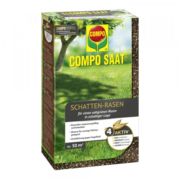 COMPO Schatten-Rasen 1 kg für 50 m²
