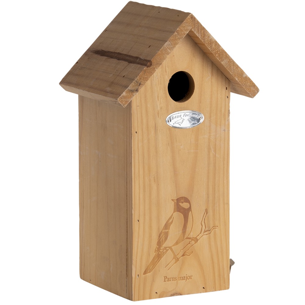 Super-Set, 4 x Nistkästen für die Vögel 11-O-4 Vogelhaus aus Holz 