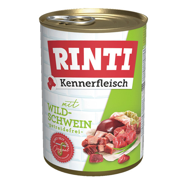 Rinti Kennerfleisch Wildschwein Dose 400 g getreidefrei