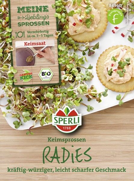 BIO Keimsprossen Radies 50 g