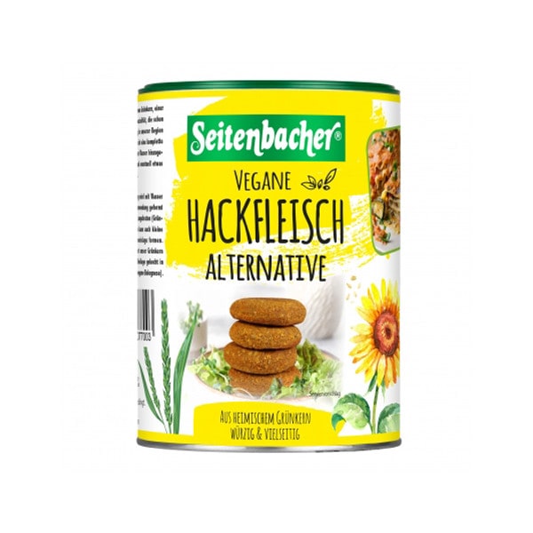 Seitenbacher Vegane Hackfleisch Alternative aus Grünkern 400 g glutenfrei