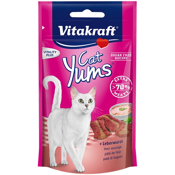 Vitakraft Cat Yums Leberwurst 40 g