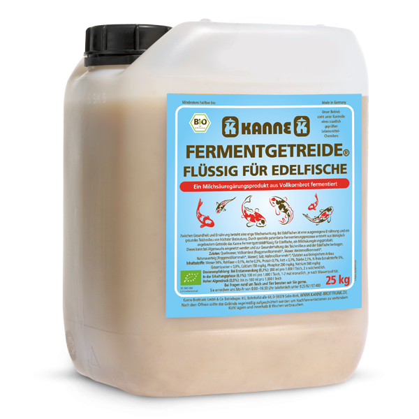 Kanne BIO Fermentgetreide flüssig für Edelfische 25 kg