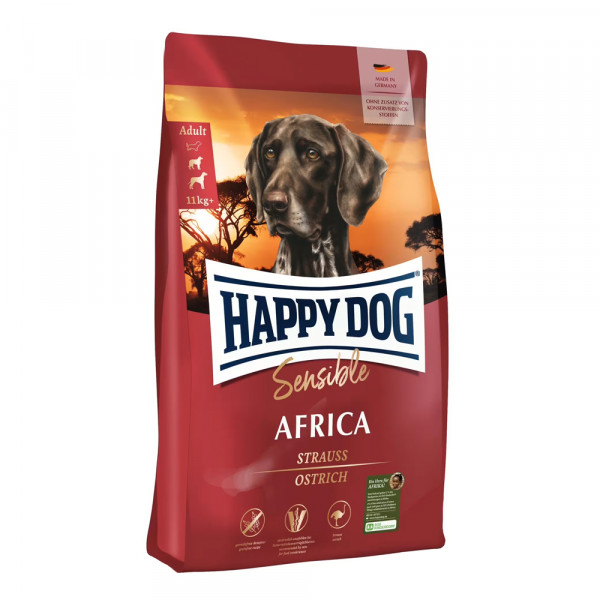 Happy Dog Sensible Africa 4 kg (mit Straußenprotein) getreidefrei
